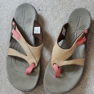Morrell leather thong sandals